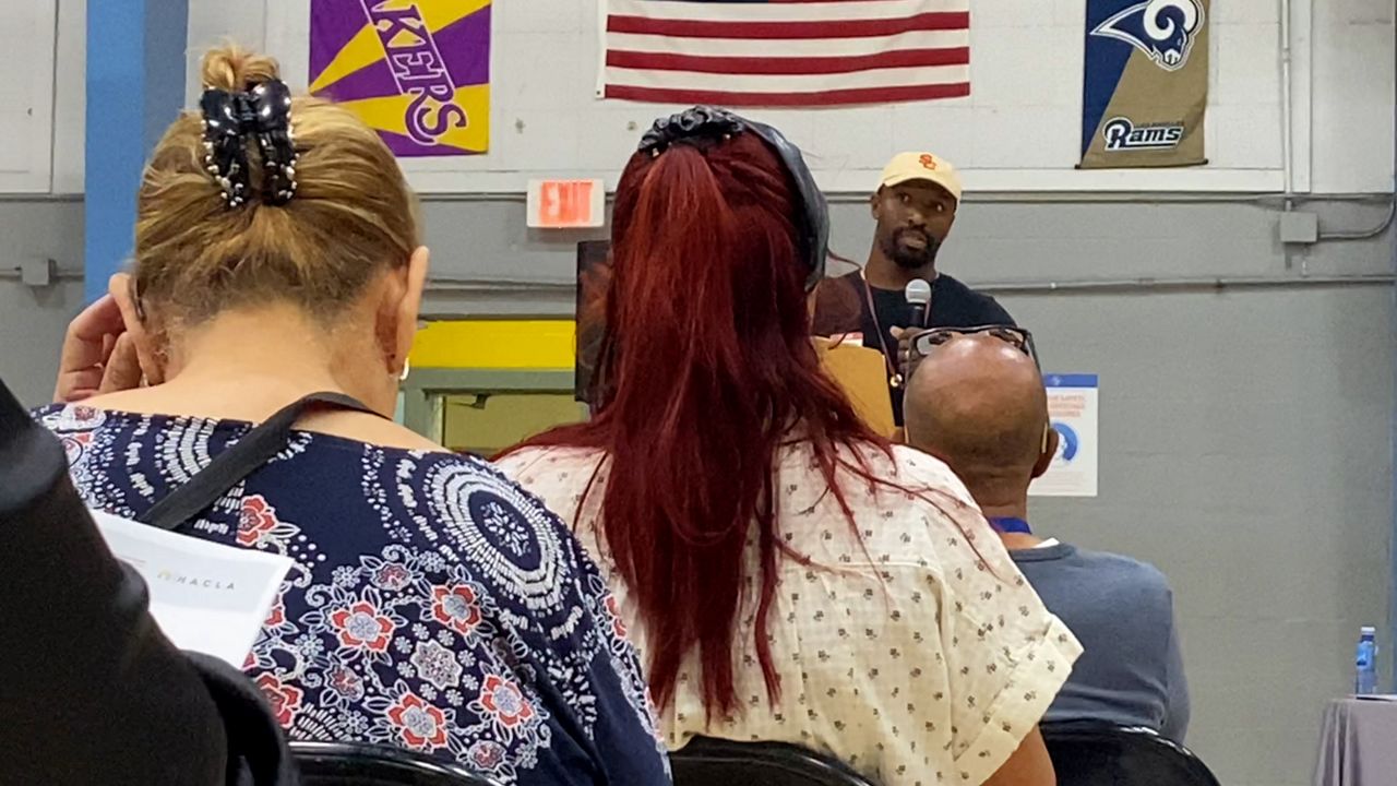 Service providers host town hall at Nickerson Gardens